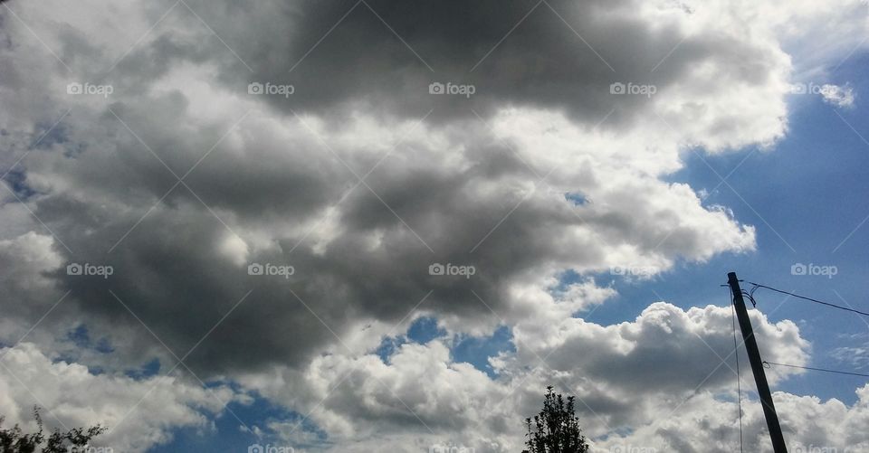 storm clouds