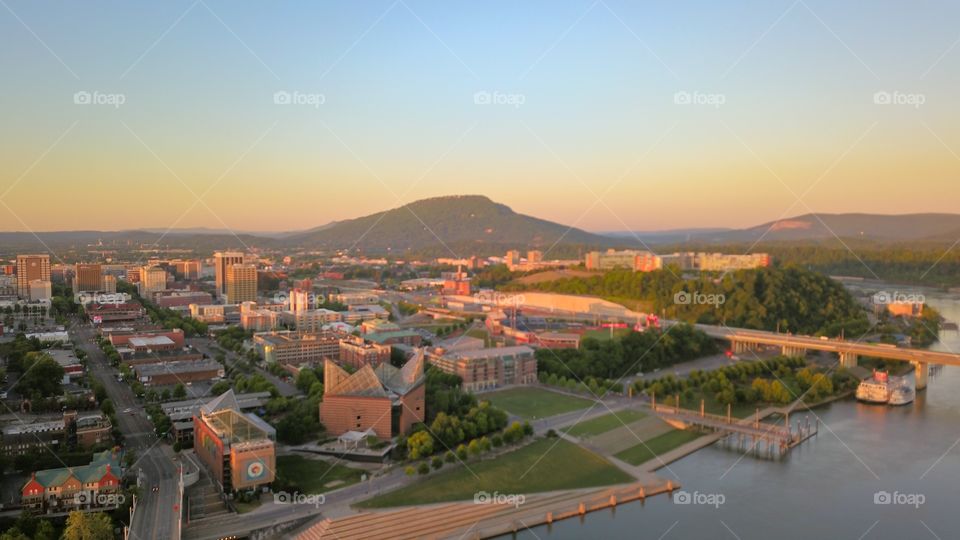 Sunrise downtown Chattanooga