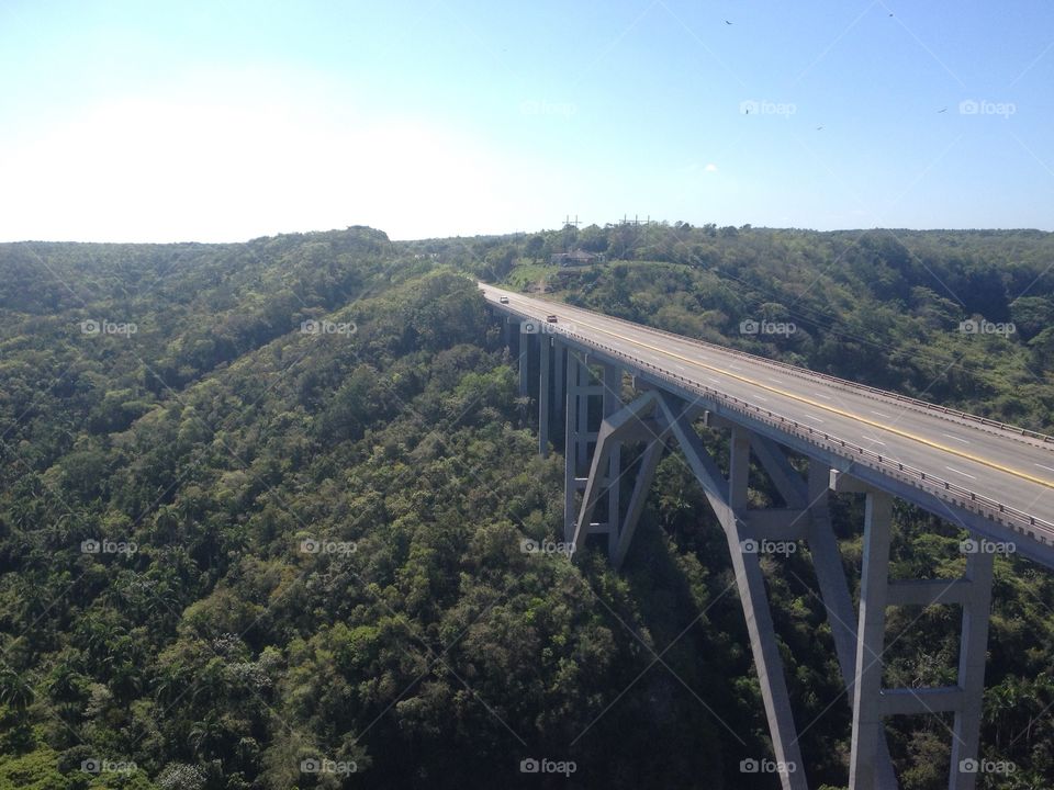 the tallest bridge in Cuba