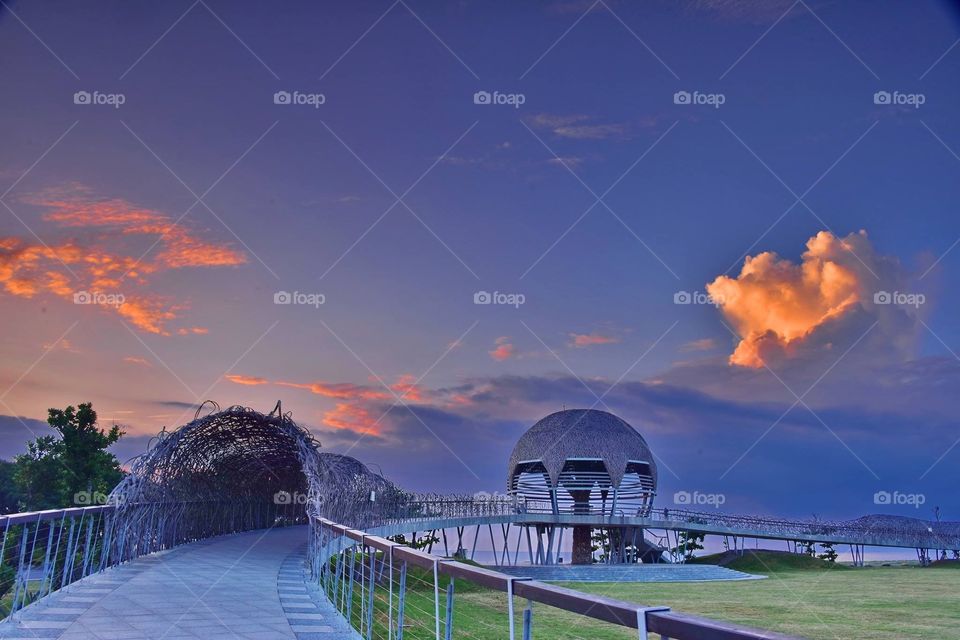 Bird's nest observatory, Taitung, Taiwan.