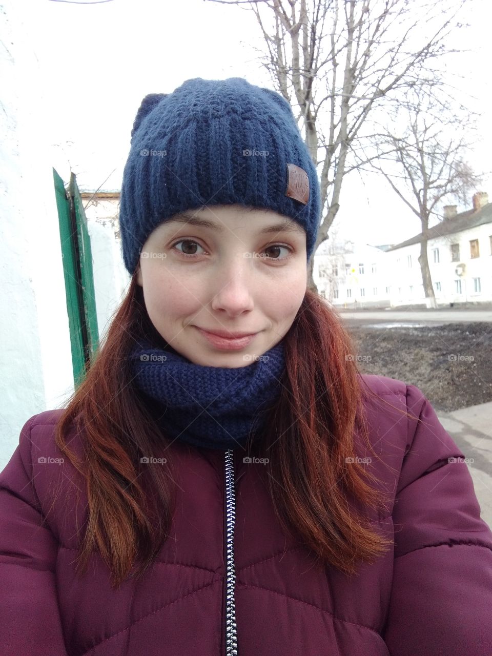 winter. cold. street