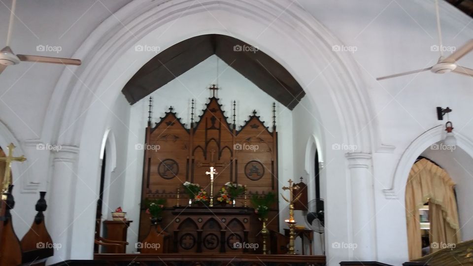 St. Thomas church Ginthupittiya. Sri Lanka