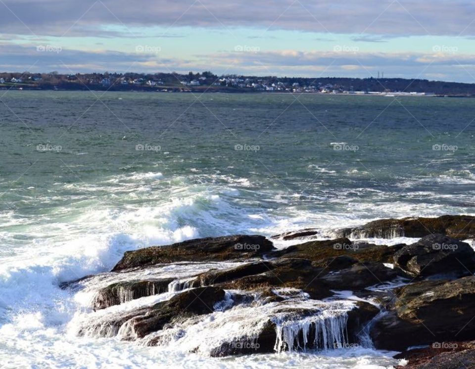 Beavertail . This shot was captured on Christmas Day 2014 at Beavertail Park in Jamestown, RI.