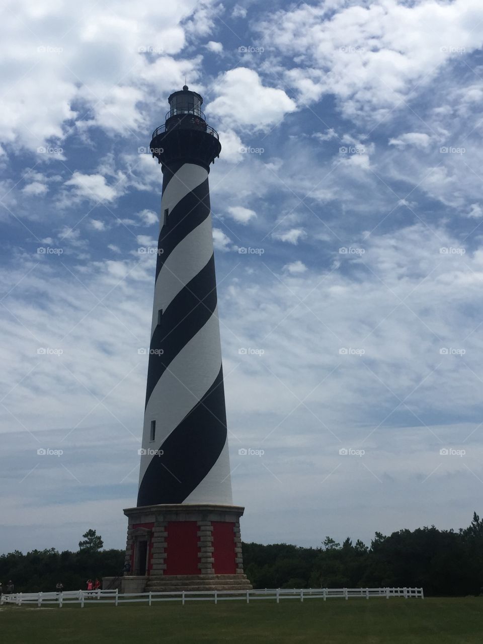 Hatteras Lighthouse . Hatteras Lighthouse in the Outer Banks 