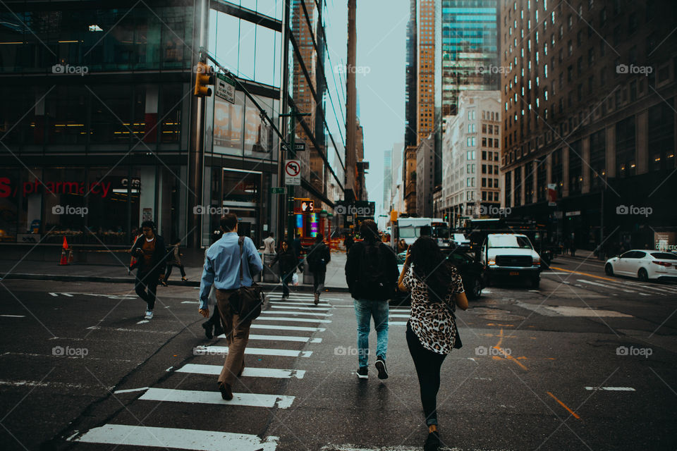 A New York Street 