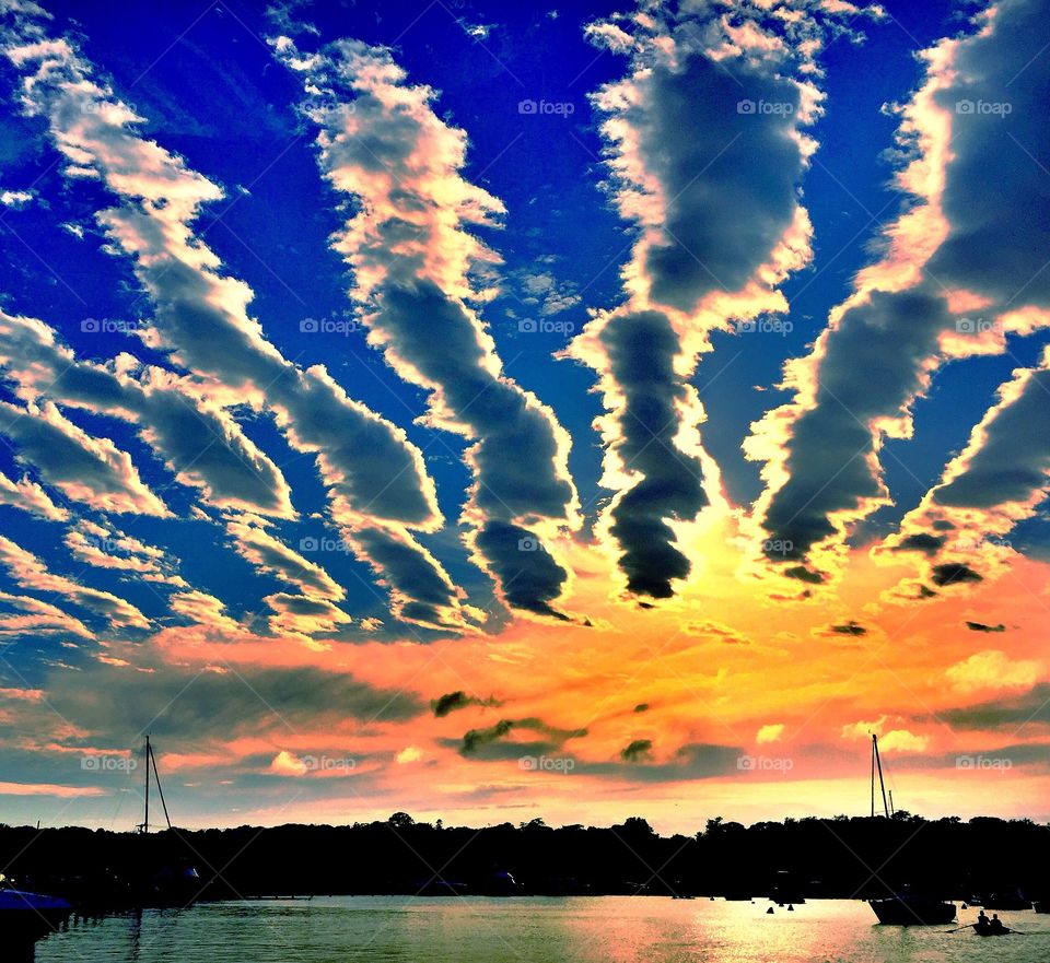 Streaming Sunset Sky