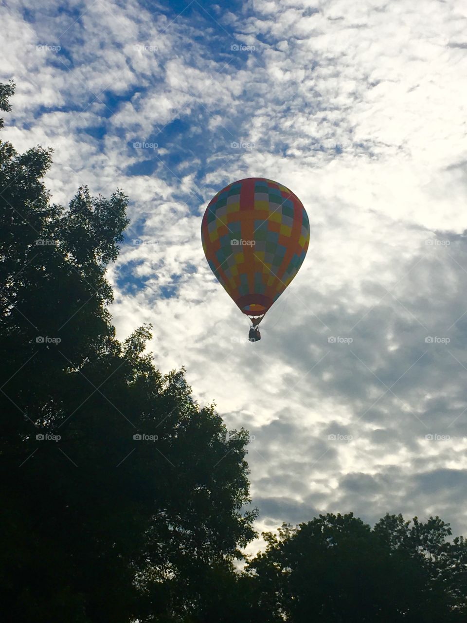 Morning balloon ride