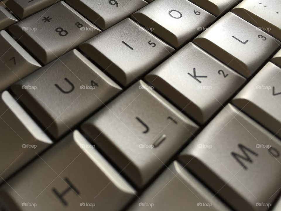 Close-up of keyboard