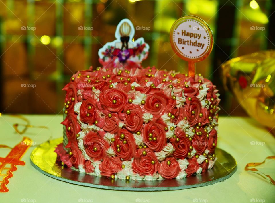 Beautiful birthday cake