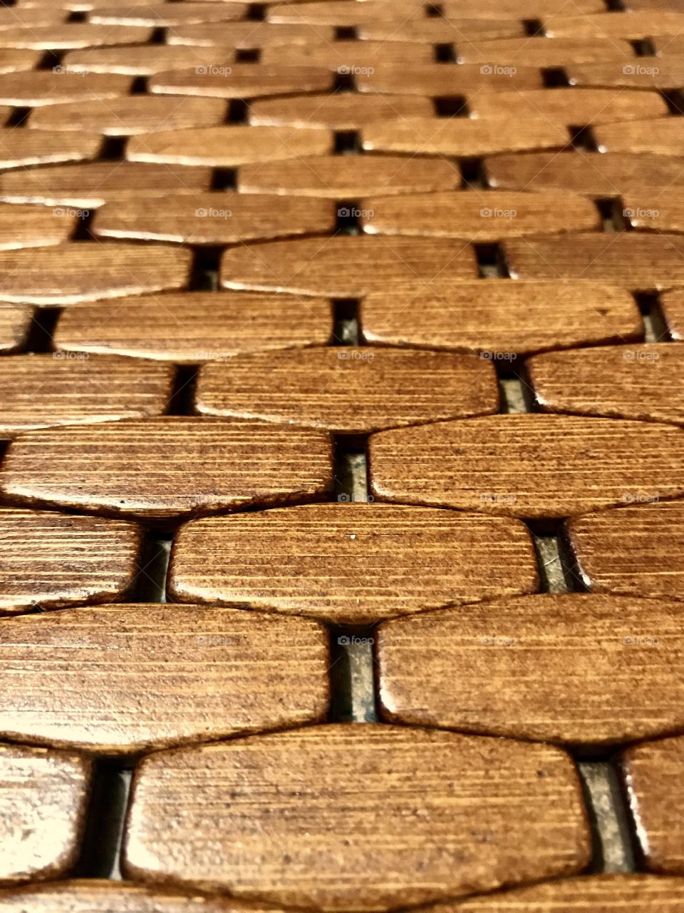 Close-Up Wooden Tiles