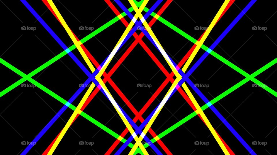 multicolored lines