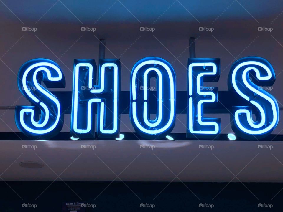 Neon lights "shoes"