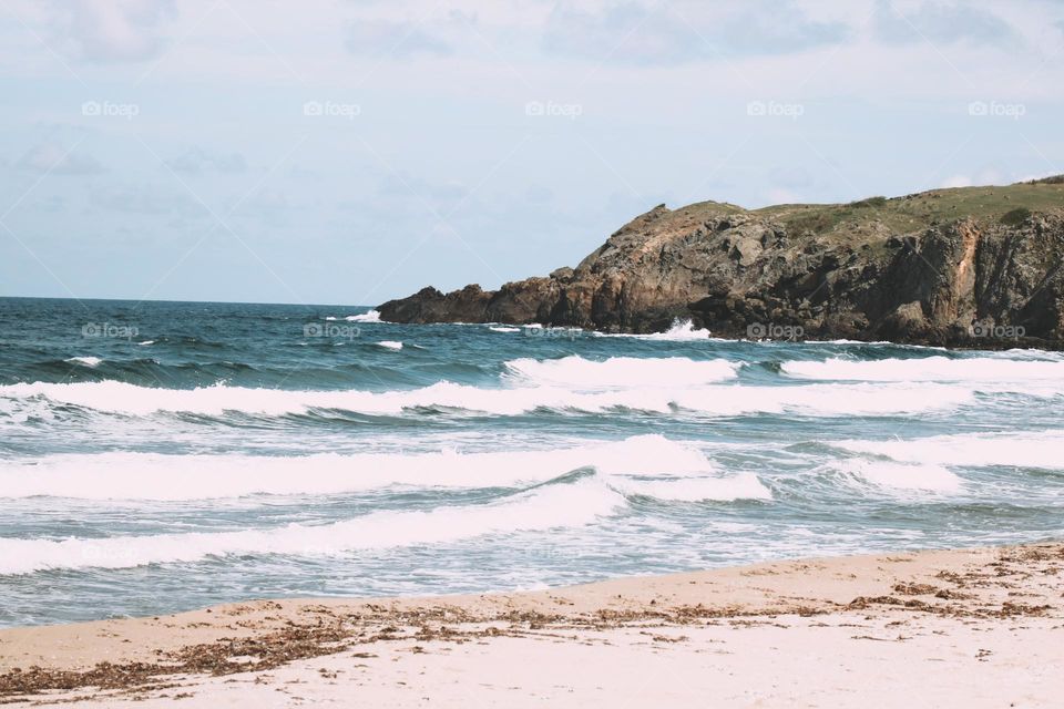 Beautiful beach in Sinemorets, Bulgaria 