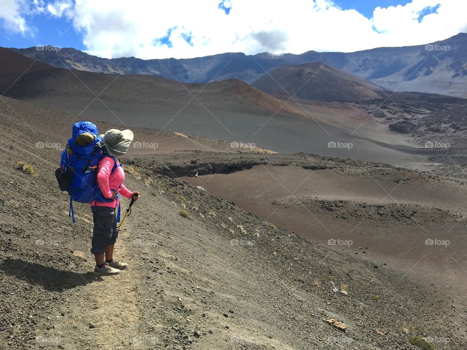 Hiking in Mars 