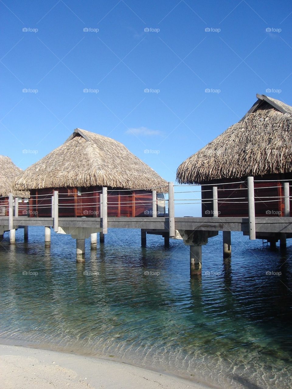 Morea overwater bungalow