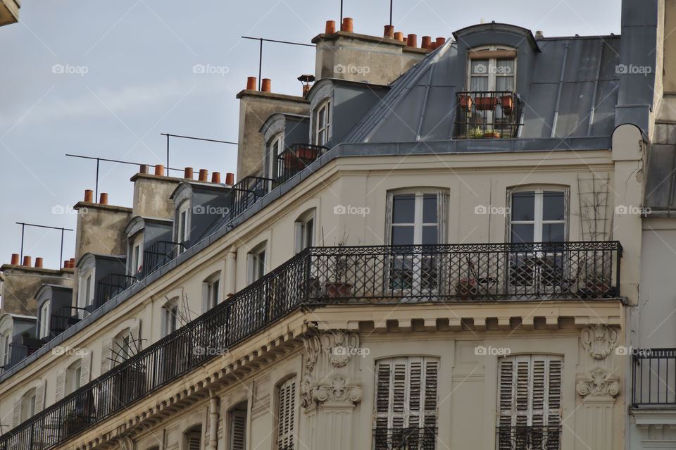 old building in paris france