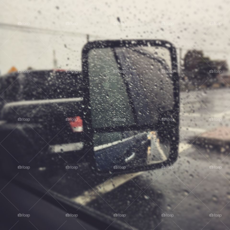 Just driving in the rain. 