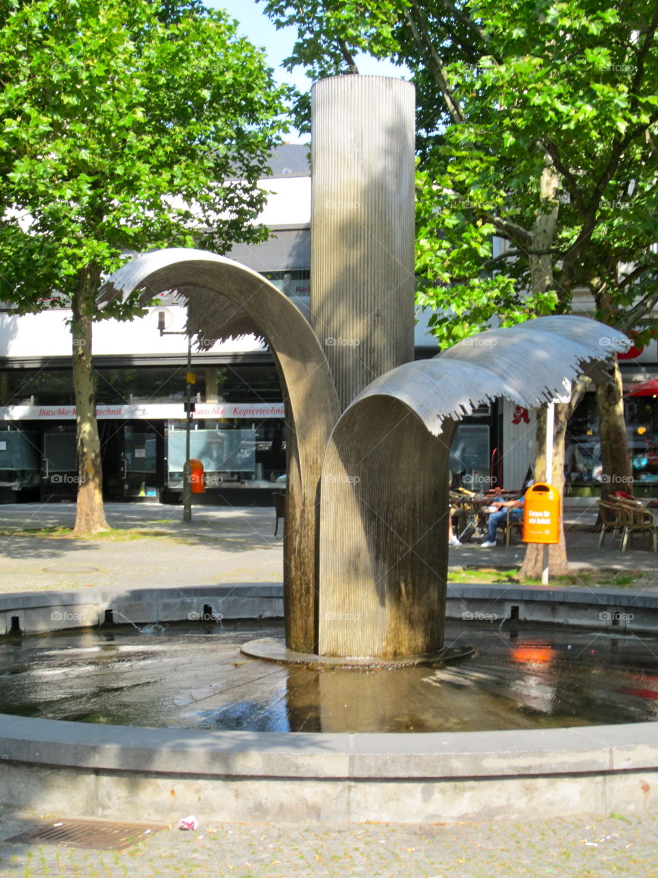 Fountain, No Person, Water, Park, Outdoors