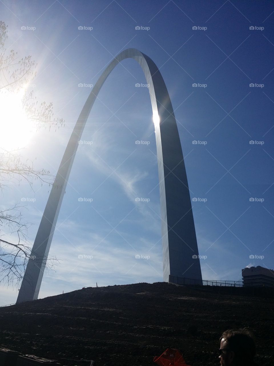 The Arch. First time to see the St. Louis Arch