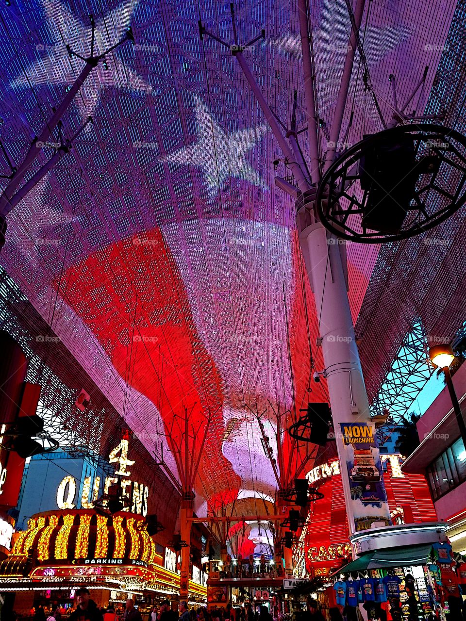 Fremont Street Experience--Pride of Downtown Las Vegas, Nevada, USA