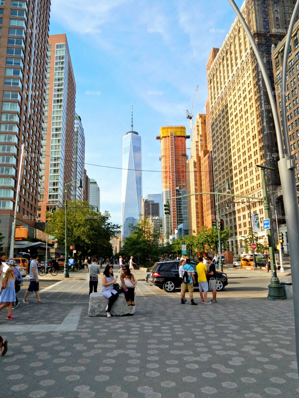 An afternoon walk downtown.