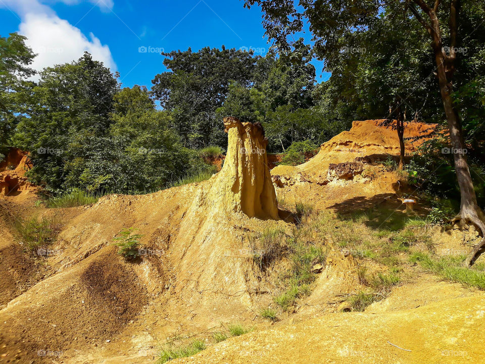 Grand Canyon of Thailand was known as Phae Mueang Phi ,Phrae in Thailand