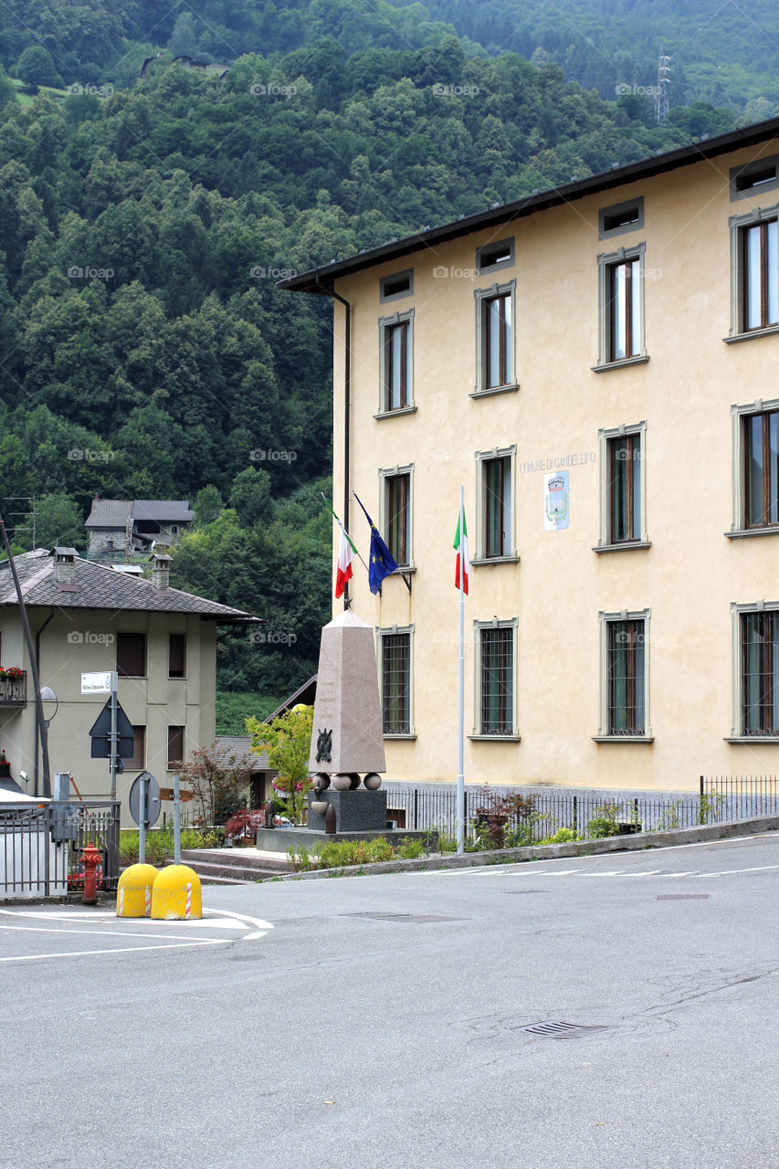 Italy, the village of Gandelino, province