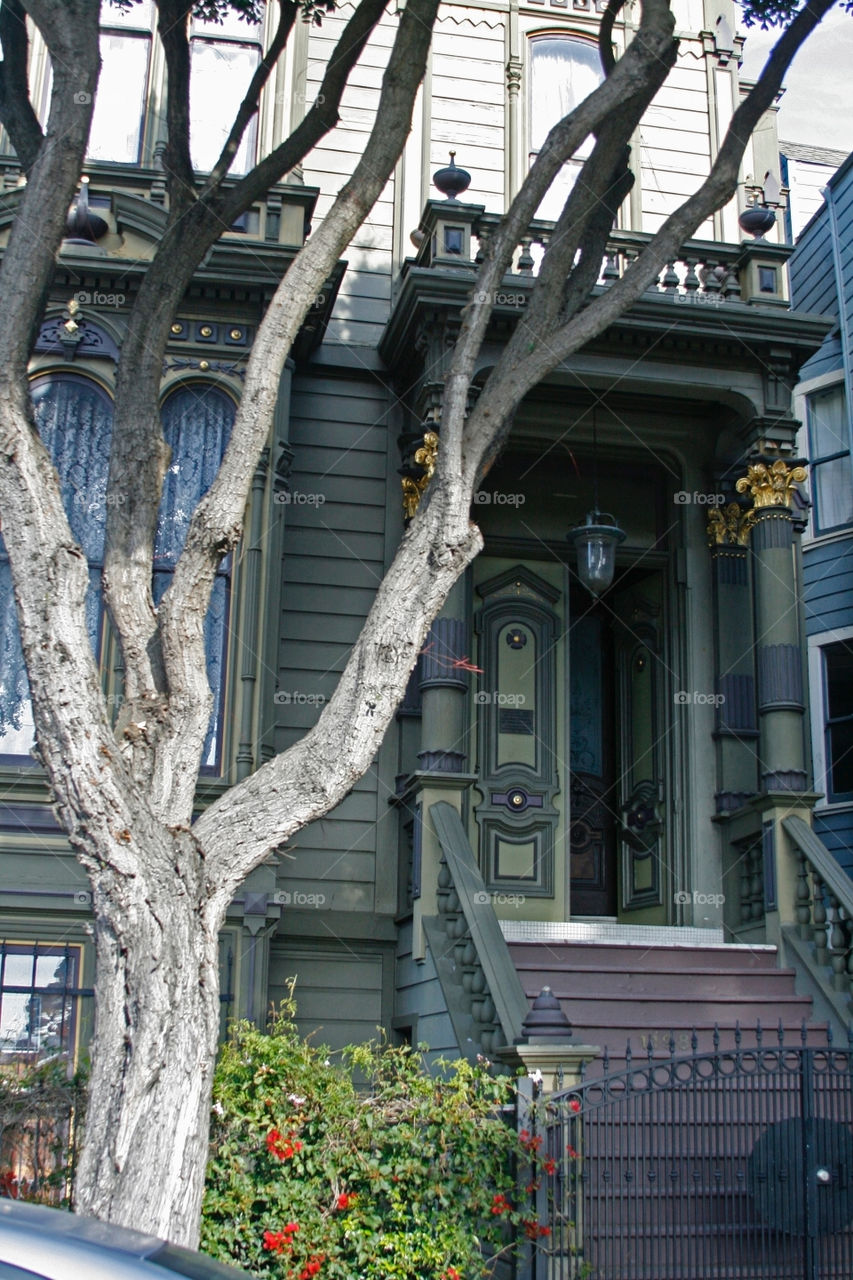 Victorian house in San Francisco 