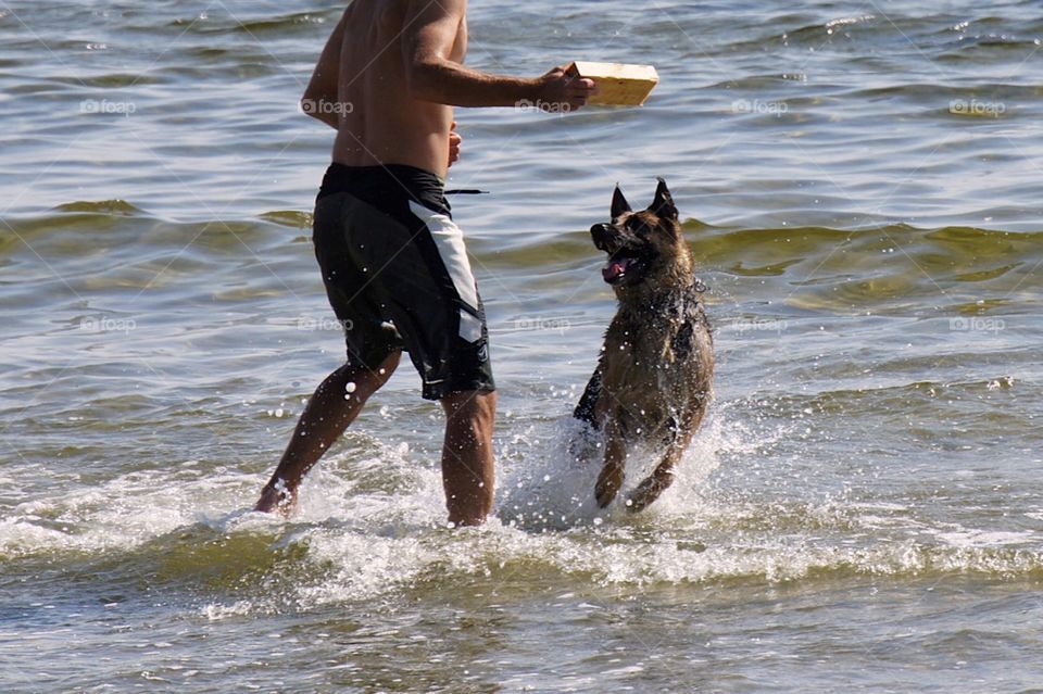 Fun in the water