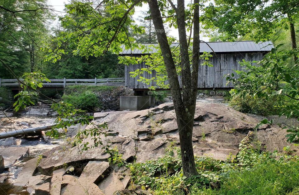 Oldtime Covered Bridge
