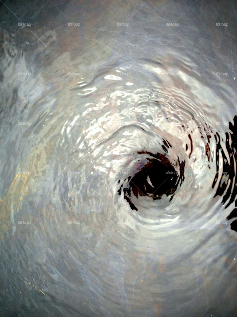 Swirling vortex
