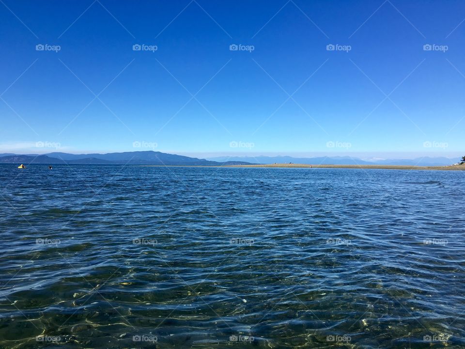 On Parksville Beach