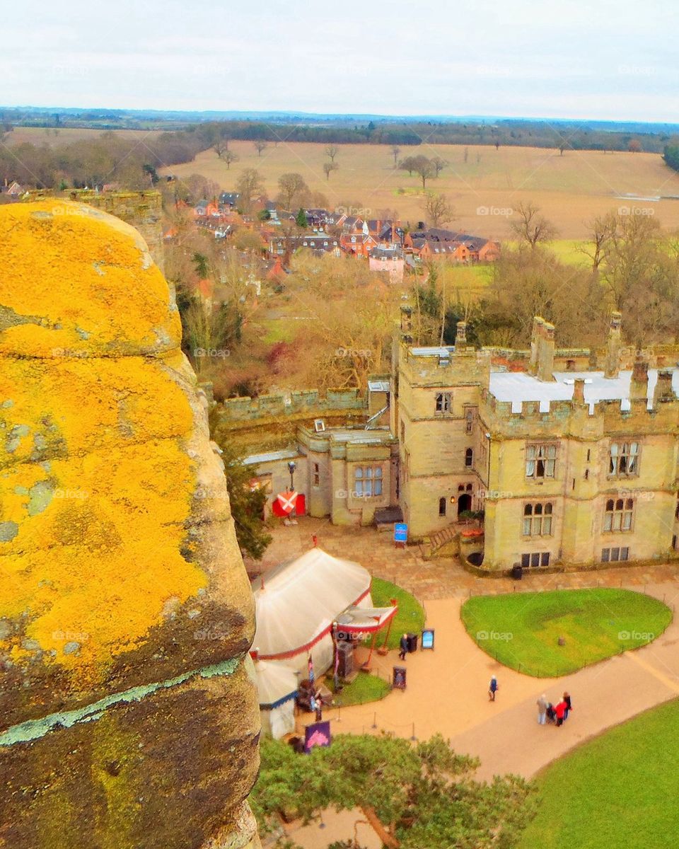 From Warwick castle 