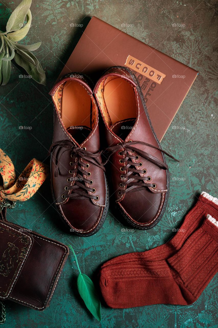 handicrafted artisanal boots made of genuine leather
