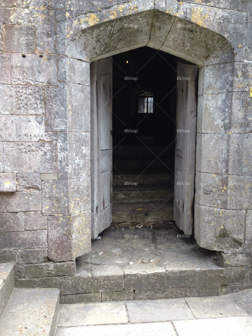 Stone Doorway Hurst Castle