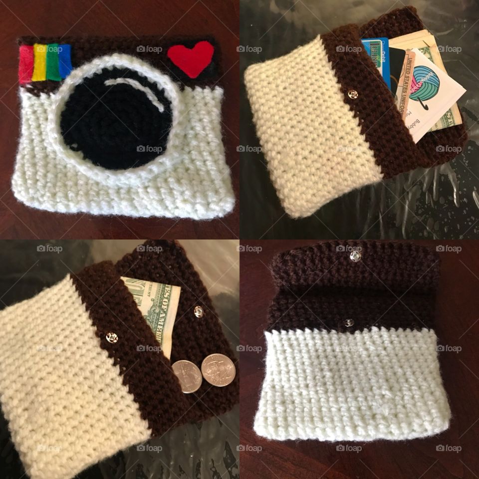 Crochet Instagram Purse 