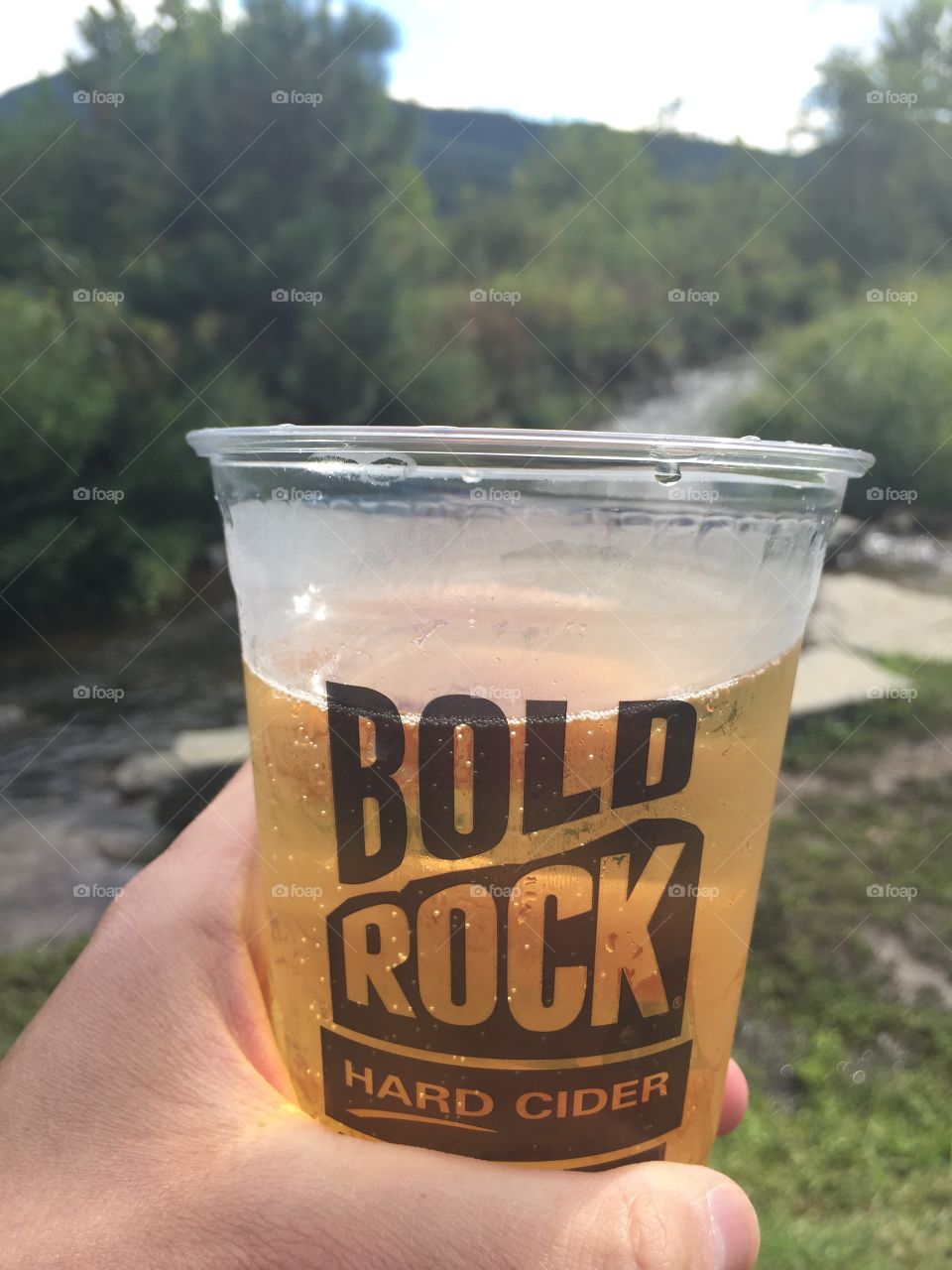 Refreshing Bold Rock Cider 