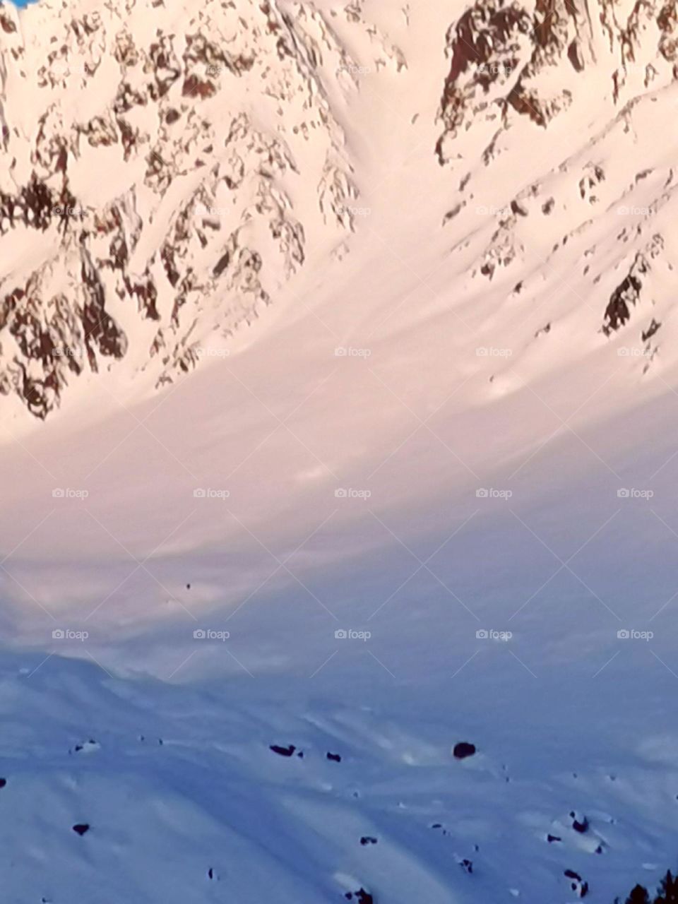 Snow lap of himalayas