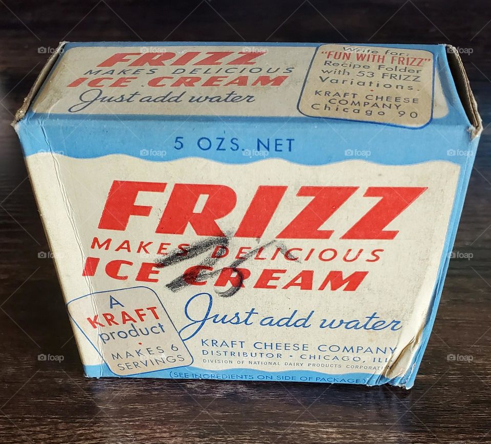 Kraft Frizz Ice Cream