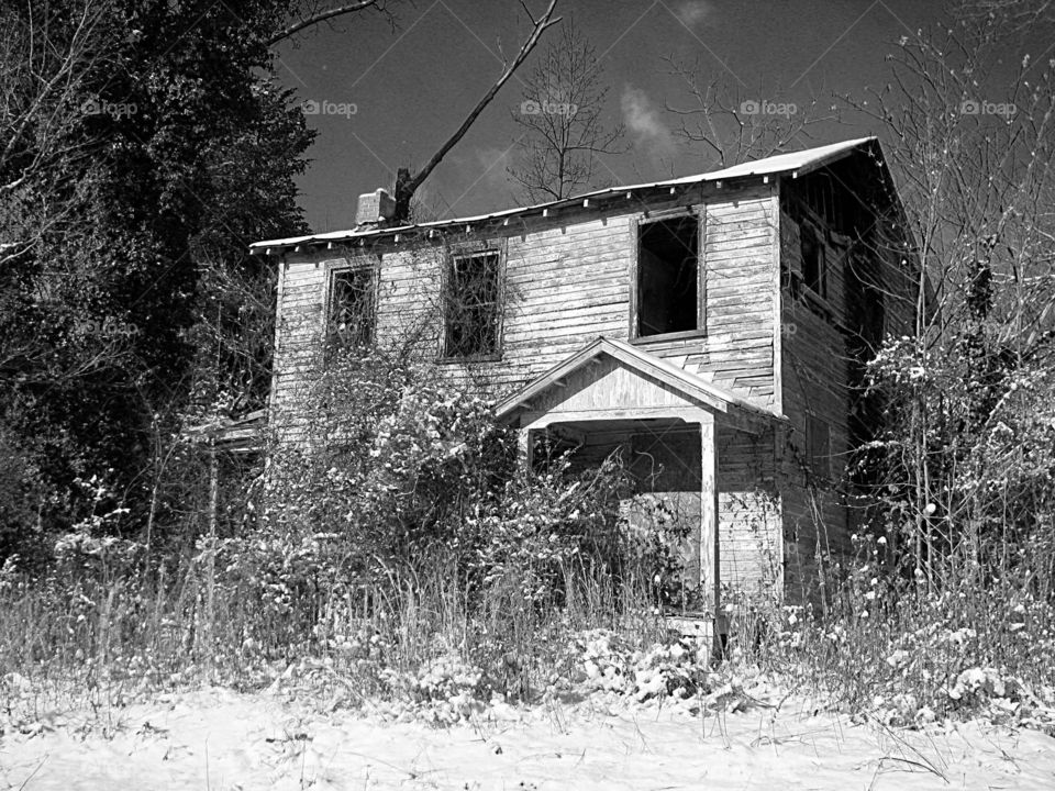 Abandoned House. Just a moment in time.  Frozen moments.  