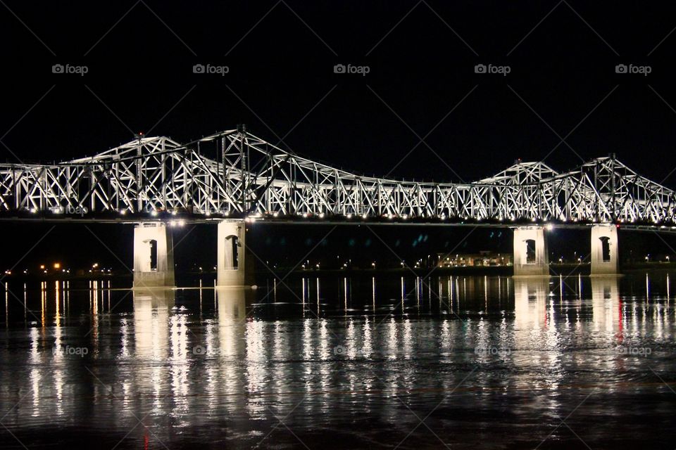 Night on the Mississippi.