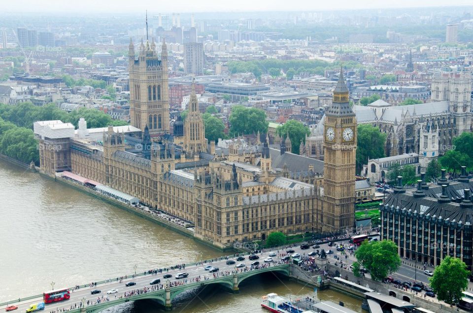 London from the Eye