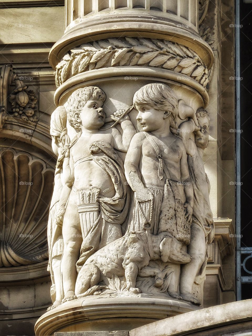 Strasbourg Place de la république Architectural detail 