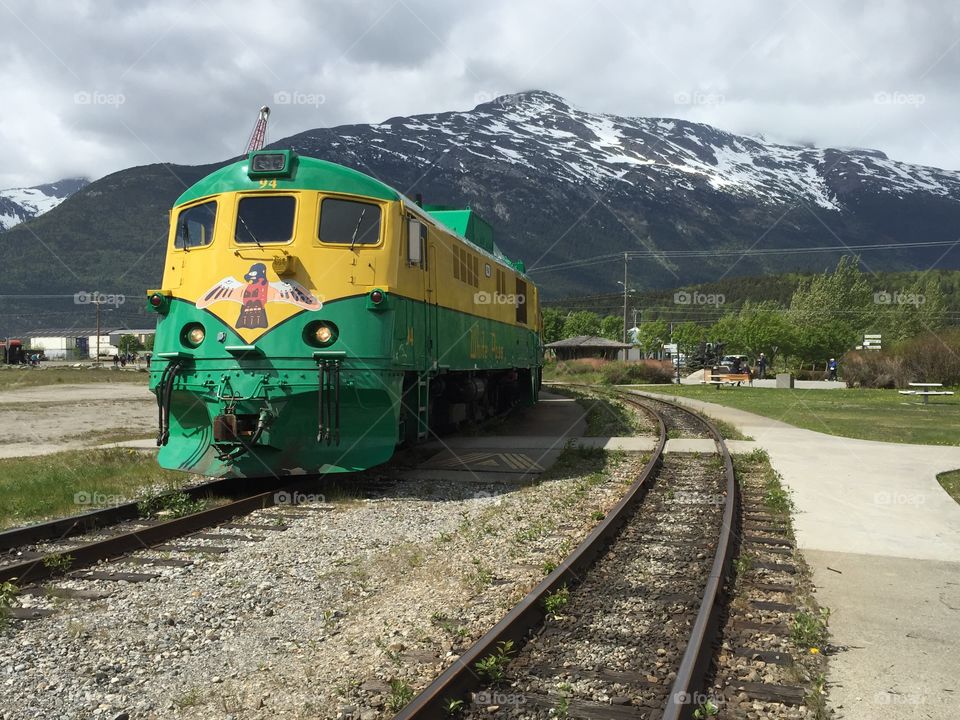 Skagway Alaska Train