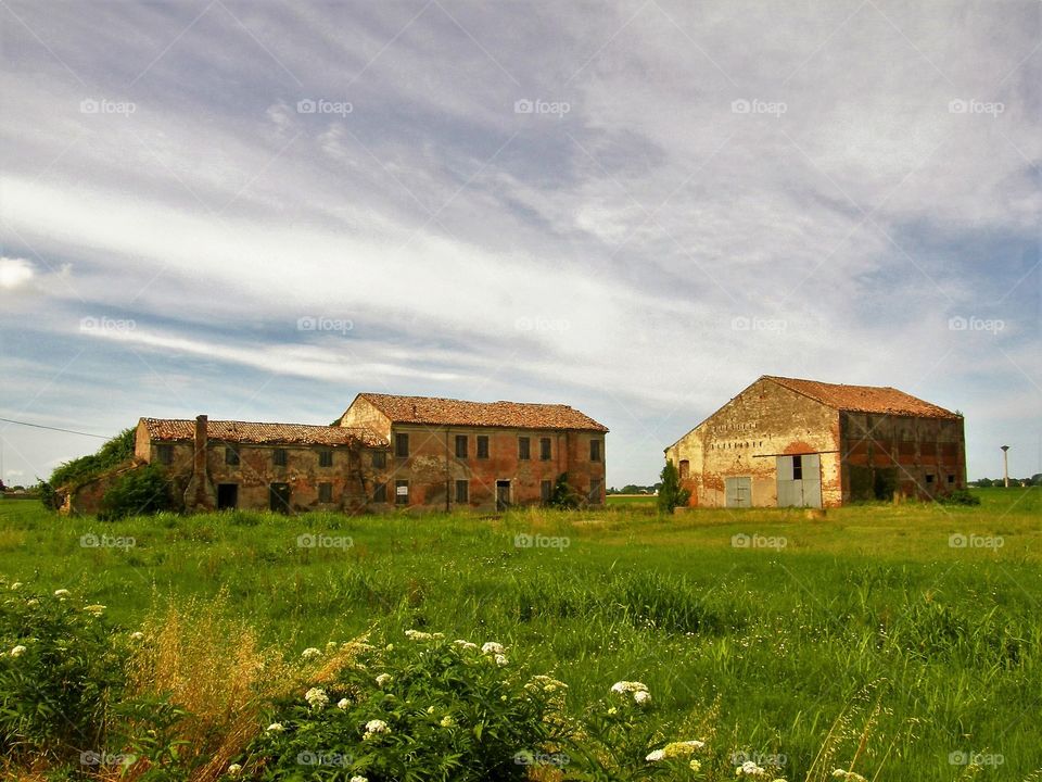 Italian old factory in Veneto