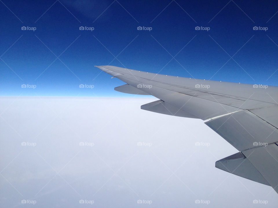 travel clouds wing jet by stephenfc