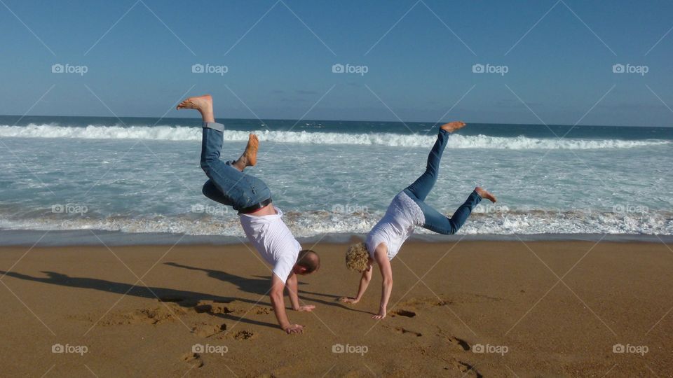 Summer. Time to let your guard down and have fun in the sun! What better place than on the beach!