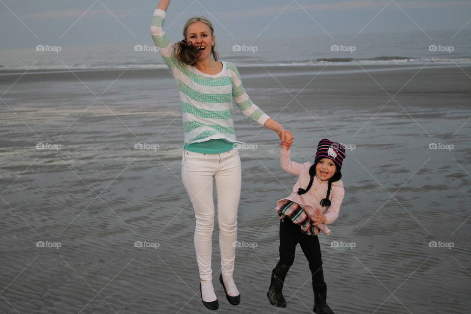 fun and crazy at the beach