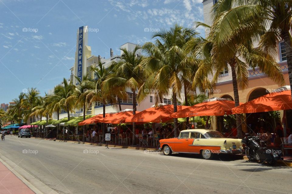 Miami breakwater 