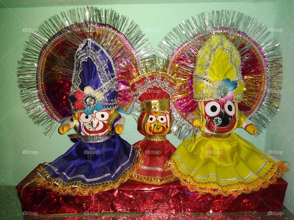 hand made god idols in India